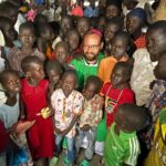 Bishop Carlassare Brings Hope to Displaced Children in Bentiu