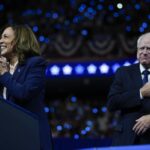 US VP Kamala Harris names  her running mate in the presdiential race in November