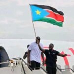 The South Sudan men’s basketball team returned home from the Paris 2024 Olympics after making history in their first-ever Olympic appearance.