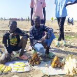 School Boys in Bentiu Sell Roasted Maize to Meet Their Needs