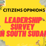 Impact of Leadership Survey in South SudanÂ