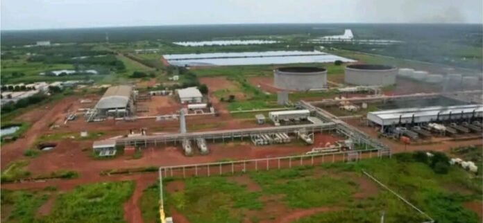 Heglig Oilfield a contested area of South Sudan and Sudan