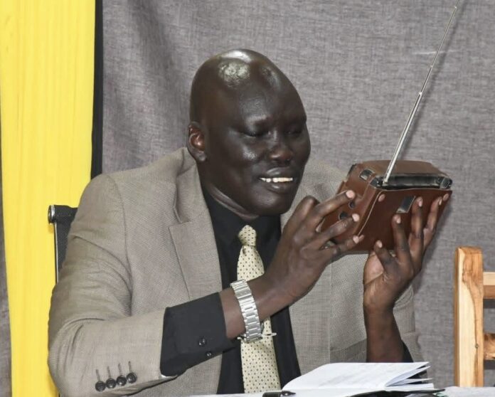 South Sudan’s Deputy Minister of Information, Communication and Postal Service, Hon. David Yau Yau